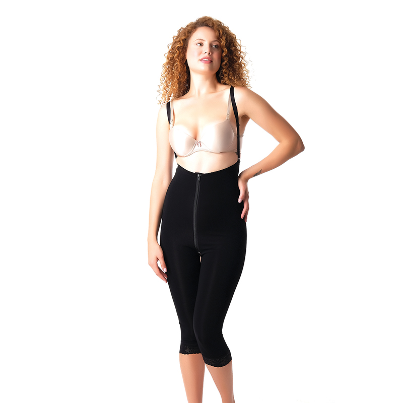 Liposuction Corset Below Knee Zippered